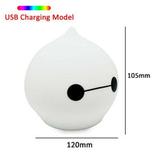 Load image into Gallery viewer, Silicone Touch Sensor LED Night Light For Children Baby Kids 7 Colors 2 modes Cat LED USB LED Night Lamp