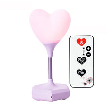 Load image into Gallery viewer, Led Usb Charging Decorative Lamp Night Light remote Novelty Baby 3D loving heart
